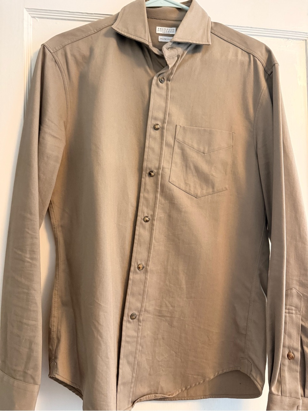 BRUNELLO CUCINELLI men’s shirt, worn by Christoph Waltz